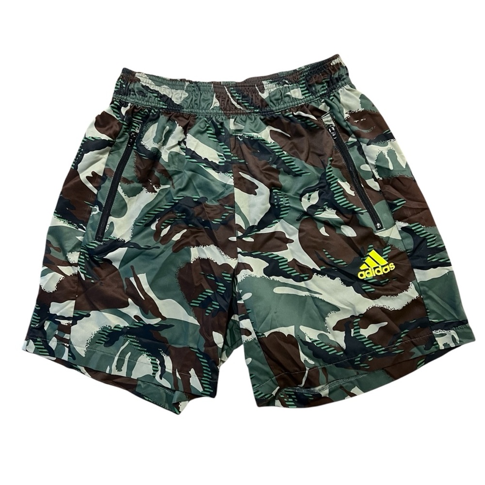 Adidas Aeroready Designed To Move Camo Shorts Mens Medium Camouflage